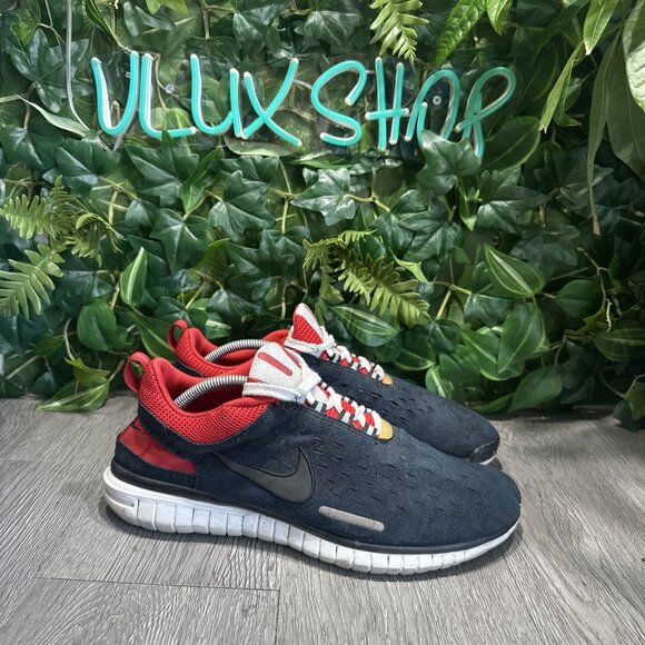 Nike Free OG ‘14 Black Red 2014 Size 11 Used 642402-006